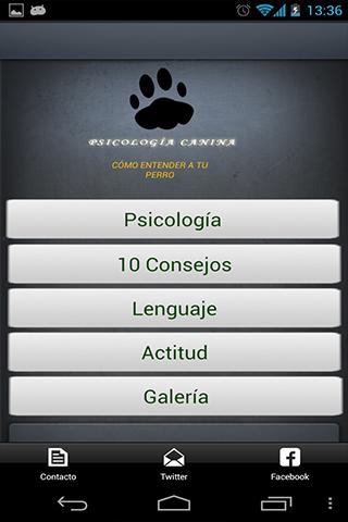 Psicología Canina