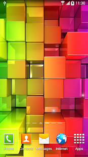 Crystals Live Wallpaper
