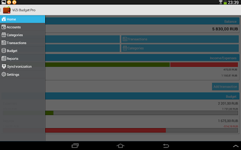 ViZi Budget Pro - screenshot thumbnail