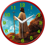 Jesus Analog Clock Apk