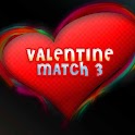 Valentine match3 logo
