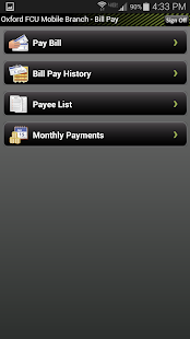 Oxford FCU Mobile Banking Screenshots 3
