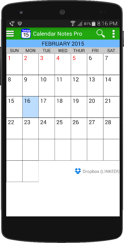 Фотографии CALENDARS АНДРОИД