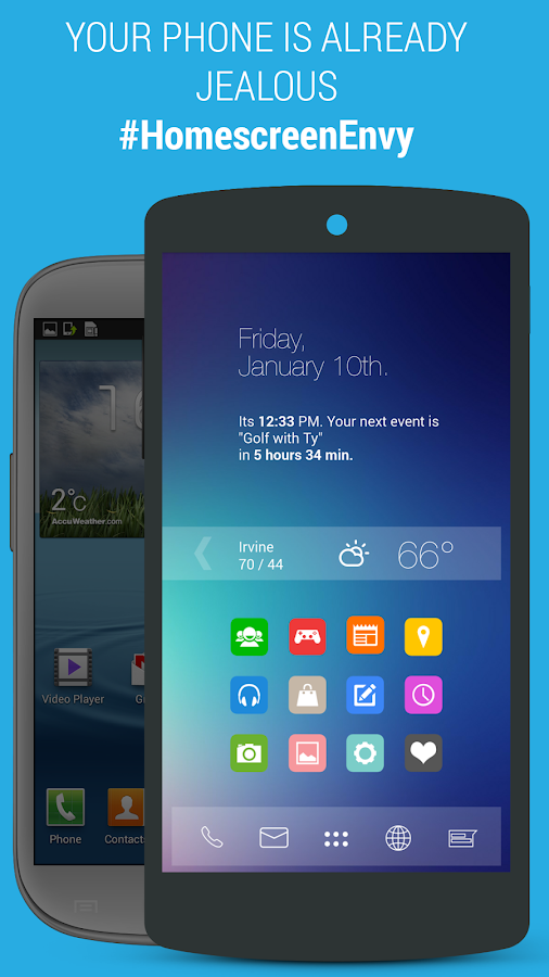 Themer: Launcher, HD Wallpaper - screenshot