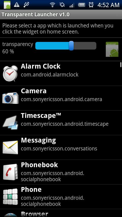 Transparent Launcher Premium Screen 2