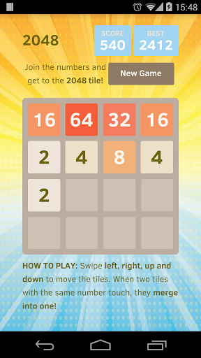 2048: Number puzzle game