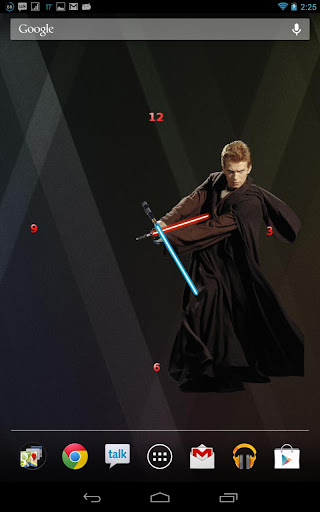 Anakin Skywalker Clock