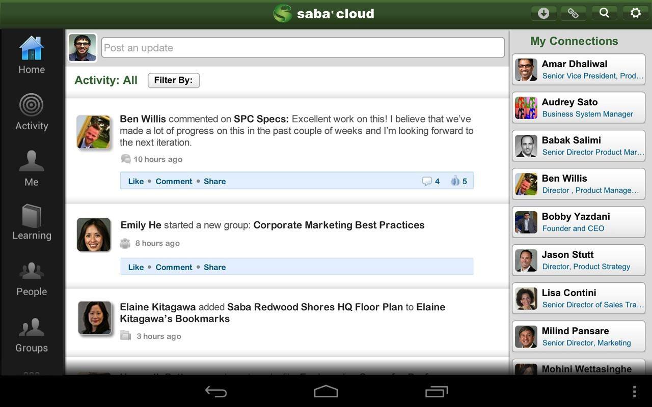 Saba Cloud Android Apps On Google Play