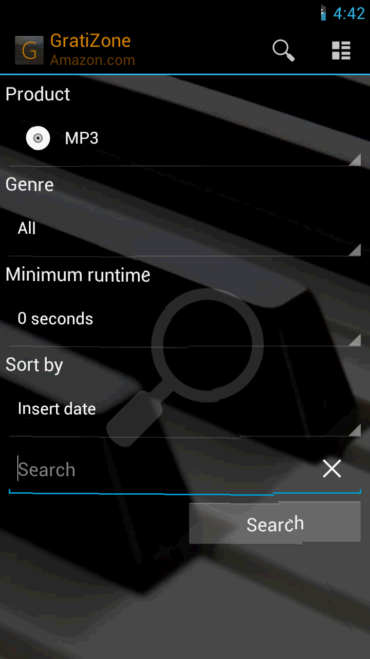 GratiZone Ad-Free Screen 3
