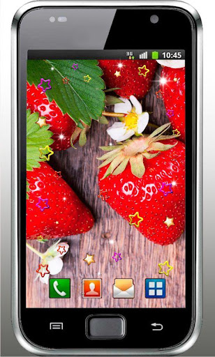 Sweets Strawberry HD LWP