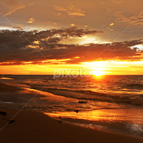 Layang Layangan Beach by Sina Moh - Landscapes Beaches