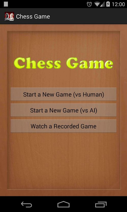 Android application Chess Game Free for Android screenshort