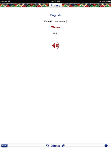 免費下載旅遊APP|Xhosa Audio Phrasebook app開箱文|APP開箱王