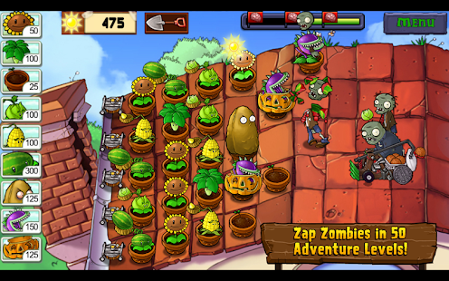 Plants vs. Zombies banner