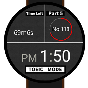 TOEIC Timer Watchface logo