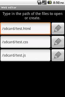 Web editor - screenshot thumbnail