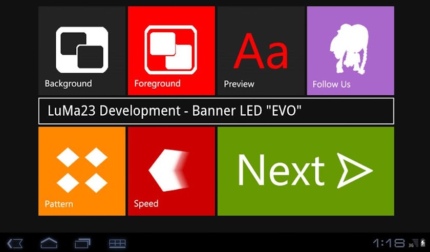 Banner LED EVO Pro Screen 3