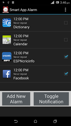 Smart App Alarm