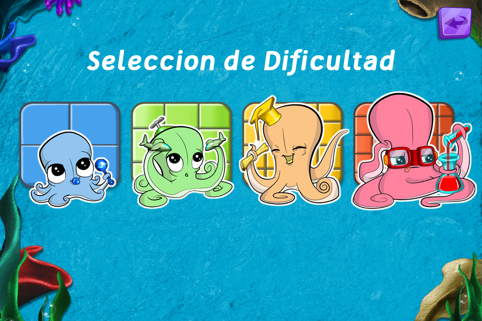 Android application Live Puzzle! Sea Animals kids screenshort