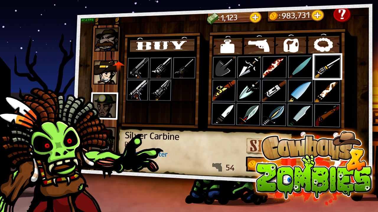 Cowboys and Zombies - screenshot