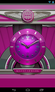 Clock Widget Pink Star Premium (MOD) 3