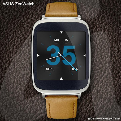 Frugal AndroidWear WatchFace