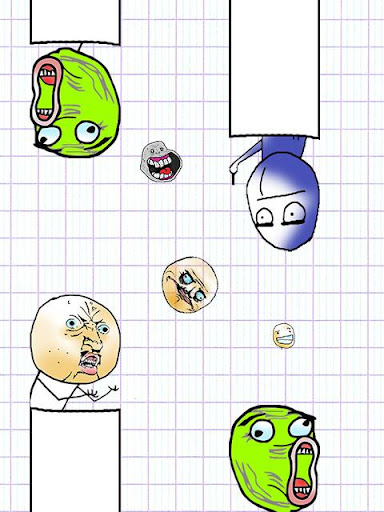 【免費街機App】Flappy meme face clumsy Gusta-APP點子