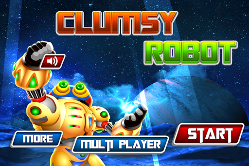 Clumsy Robot Run - Alien Space