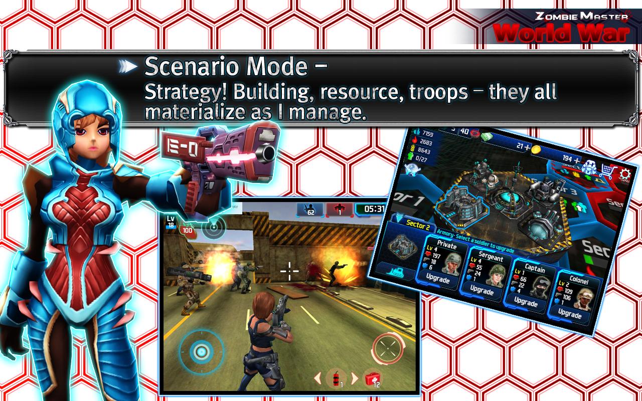 Zombie Master World War - screenshot