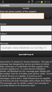 HushSMS Full Version - screenshot thumbnail