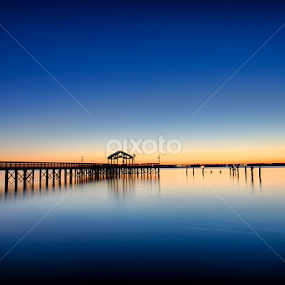 Blue Hour by Kevin Miller - Landscapes Waterscapes