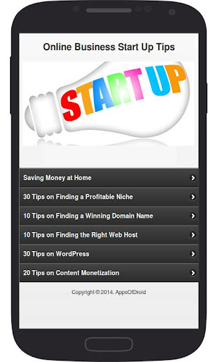 Online Business Start Up Tips