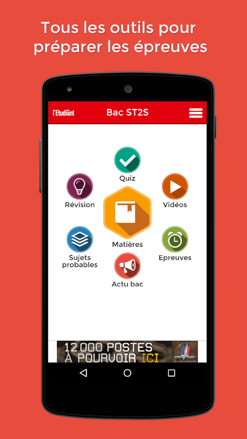 Bac ST2S 2017 avec LEtudiant Screen 1