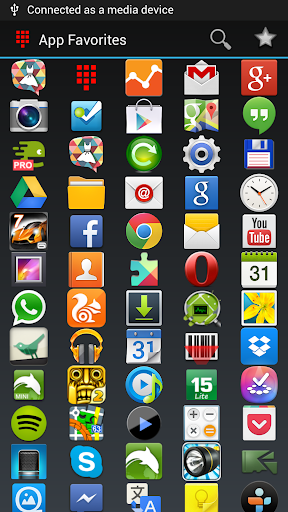 Most used apps widget