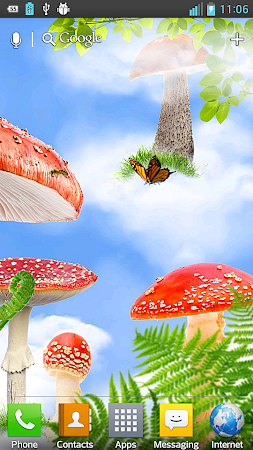 Mushroom HD Live Wallpaper 1.0 Apk, Free Personalization Application – APK4Now