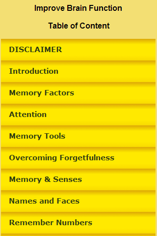 Improve Brain Function Screen 3