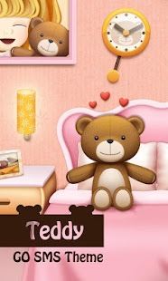 GO SMS PRO TEDDY THEME EX(圖1)-速報App