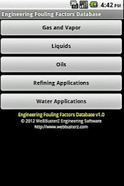 Fouling Factors Database Free poster 1
