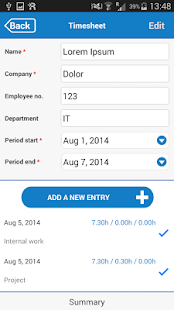 Timesheets+ Screenshots 5