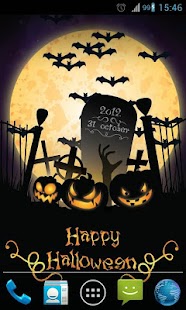 Halloween Night Live Wallpaper Screenshots 1