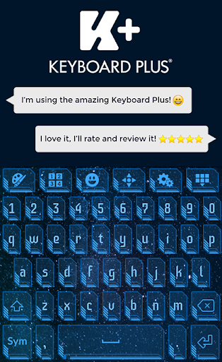 Galaxy Keyboard Theme