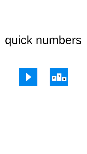 Quick Numbers