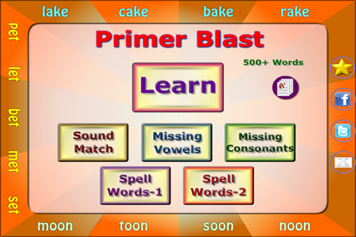 【免費教育App】Primer Blast Lite: Grade 1 & 2-APP點子