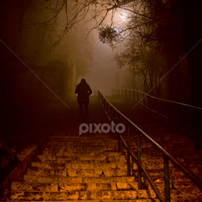 by Denis Burin - City,  Street & Park Neighborhoods