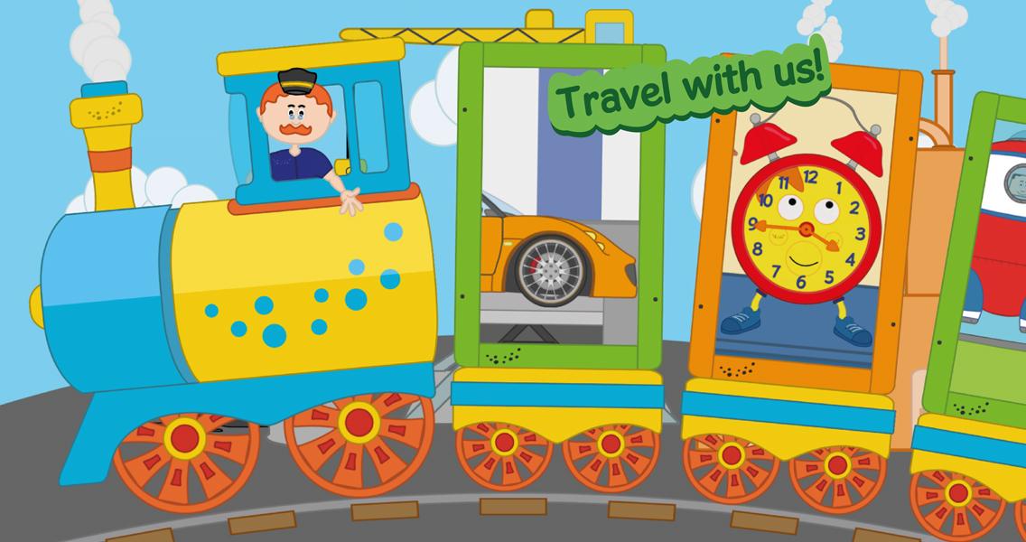 Android application Kids Vehicle Building Game screenshort