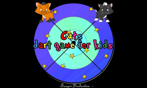 Cats and darts for children