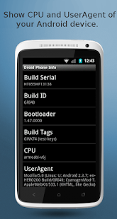 download Phone Info: Serial, IMEI, Etc free