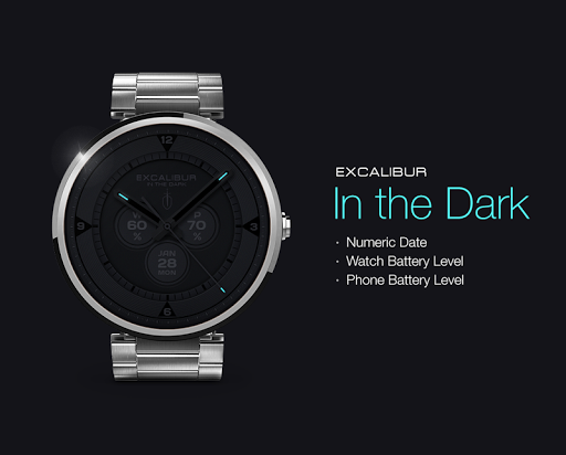 In the Dark watchface by Excal