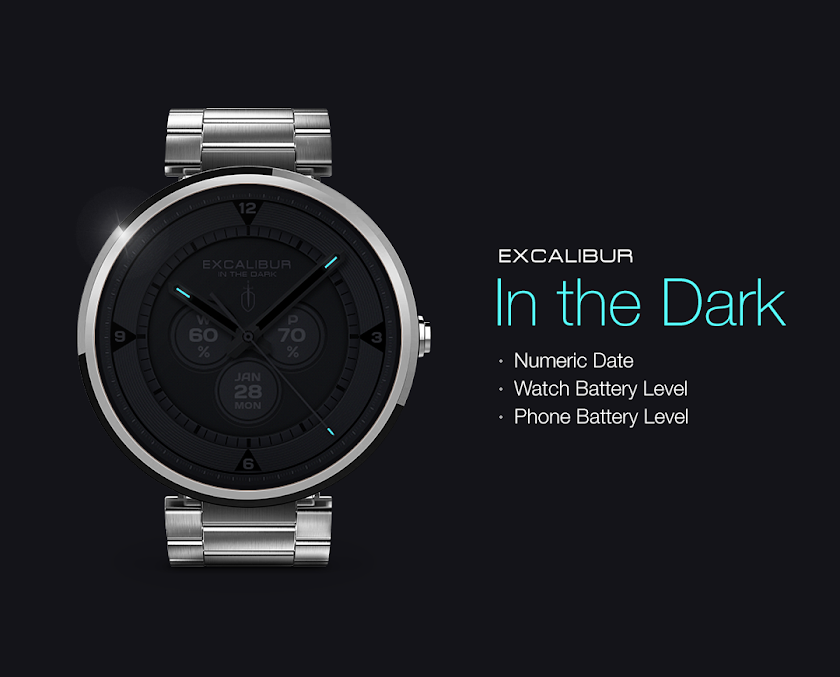 In the Dark watchface by Excal Screen 2