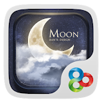 Cover Image of Download Moon GO Launcher Theme v1.1 APK
